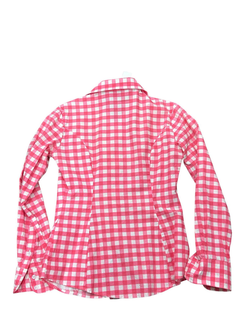 Middy N Me shirt - Pink Gingham Shirt - Size 2 - USED