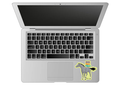 3" Tumbler Horse Sticker / Boss Mare Vibes / WATERPROOF