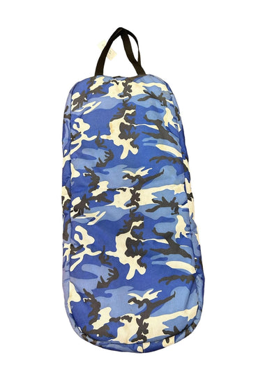Tough-1 Bridle Bag - Blue/white/Purple - USED