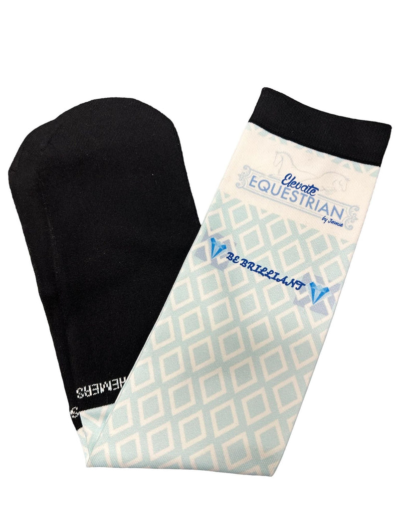 Elevate Equestrian "Be Brilliant" Socks