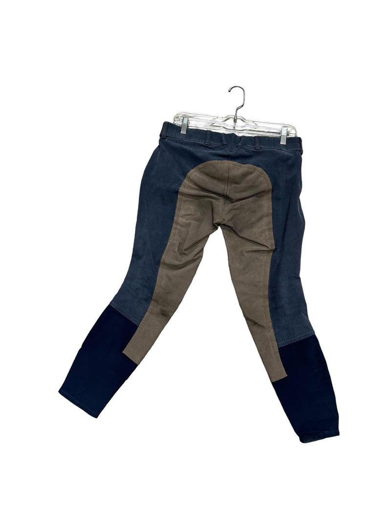 Ariat FS breech - Navy/Brown - 28R - USED