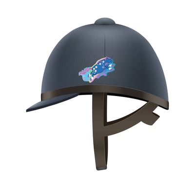 Holographic Sticker Sheet / Love Horse / 4 peel-off stickers