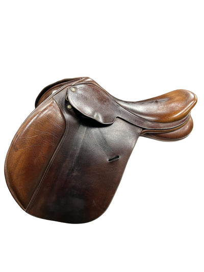 Collegiate Convertible AP saddle - brown 17.5" - USED