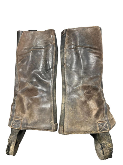 Ariat Half Chaps - Brown Youth LRG - USED