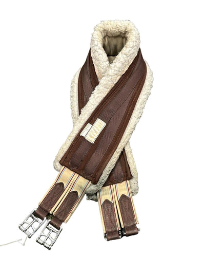 Lettia Coolmax Synthetic Fleece Girth - Brown 46" - USED