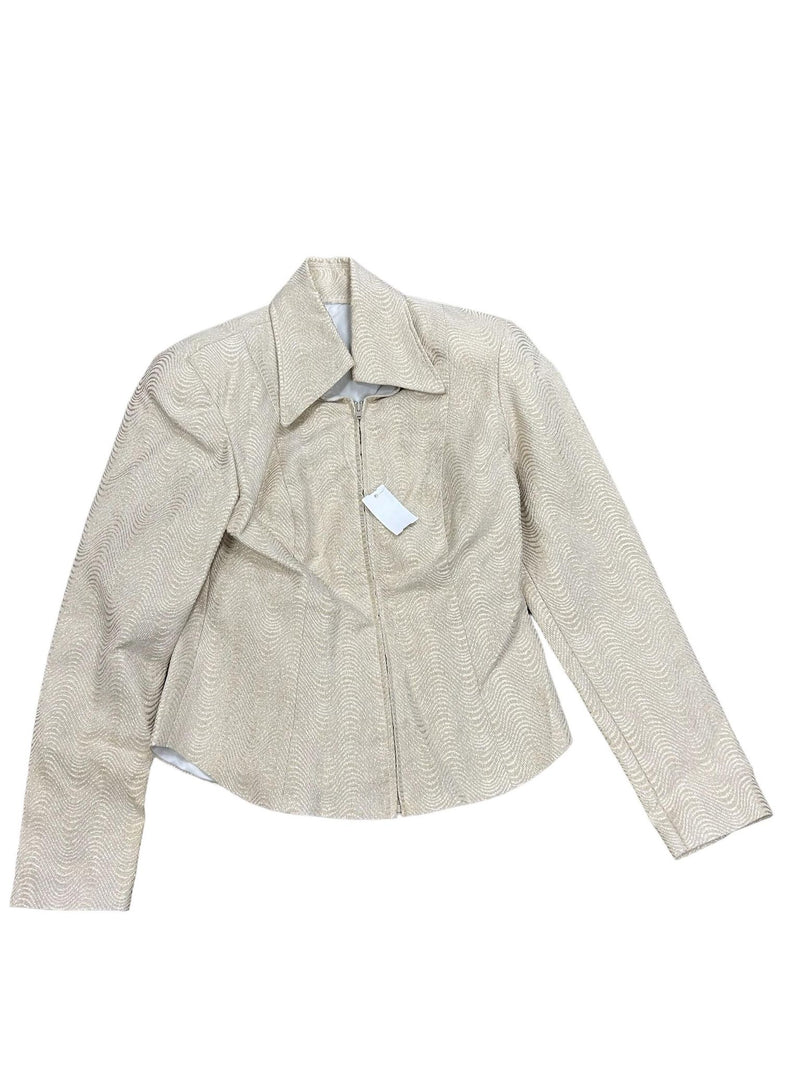 Western Jacket - White/Gold - Approx S/M  - USED