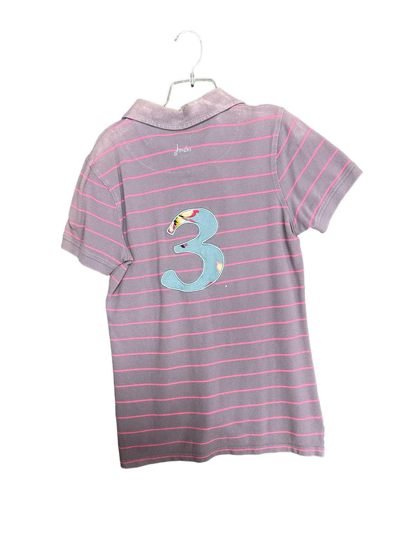 Joules Beaufort Lark Polo -Lilac Size 6 - USED