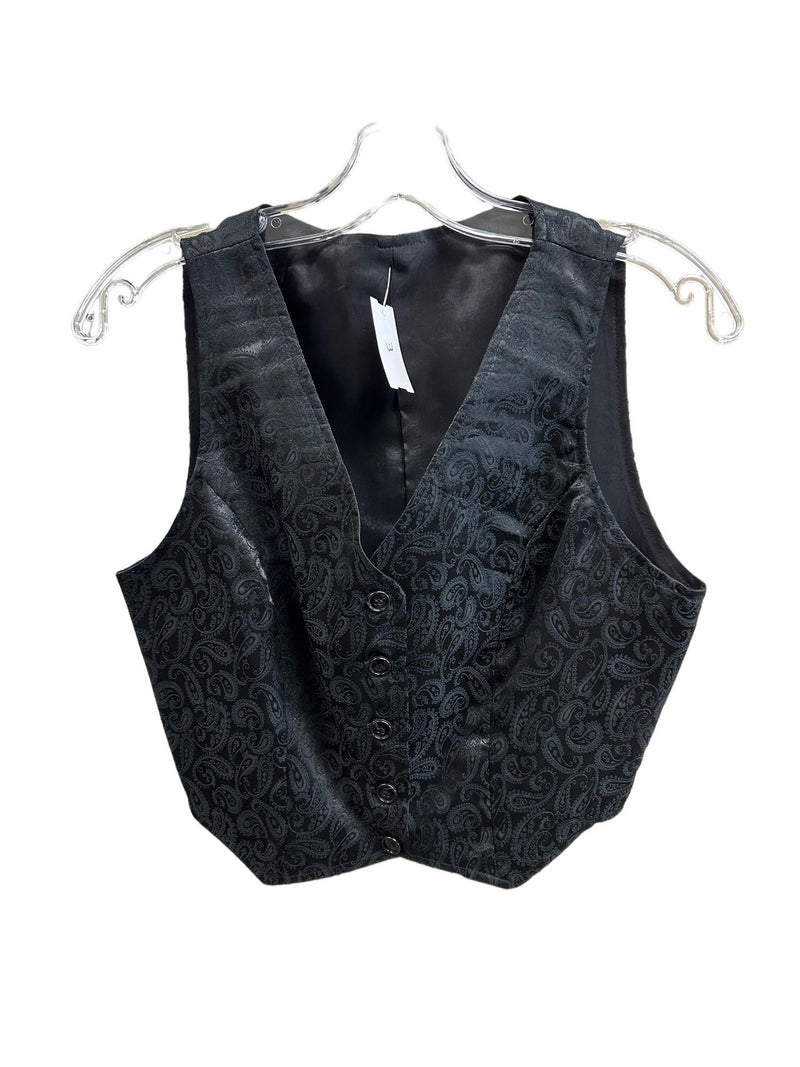 Western or Saddleseat Show Vest - Black - Small