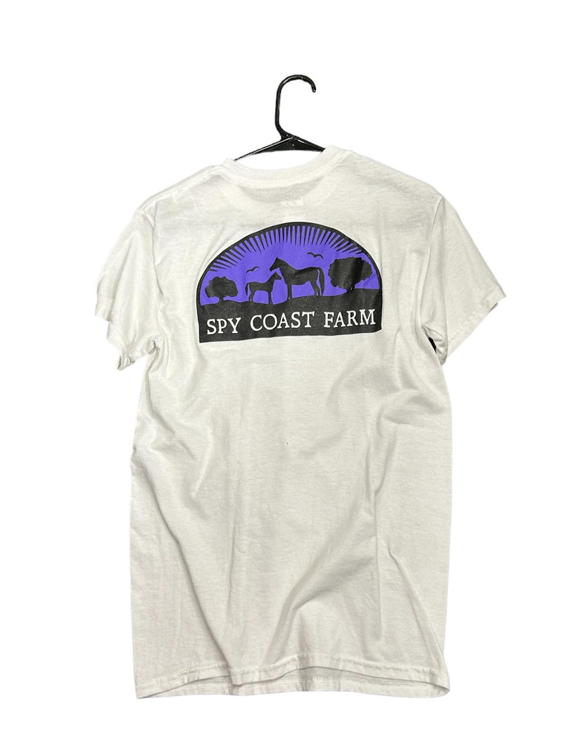 Spy Coast Farm Tee - White - S