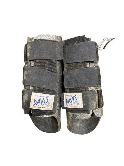 Davis Splint Boots - Silver Sparkle - USED