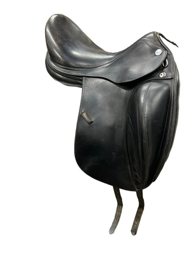 Prestige X-Helen Dressage saddle - Black 17" Seat/33cm Tree - USED