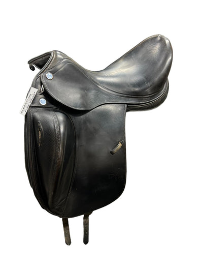 Prestige X-Helen Dressage saddle - Black 17" Seat/33cm Tree - USED