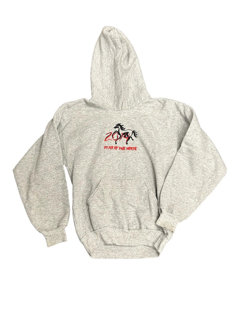 "Year of the Horse" Hoodie - Grey Youth LRG - USED