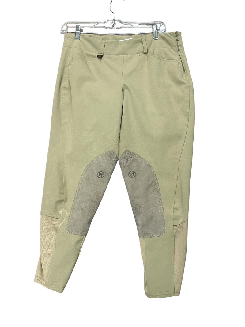 Ovation Side Zip Breech - Tan - 32R