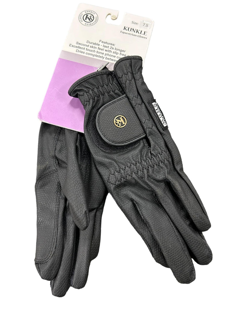 Kunkle Gloves - Black 7.5 - USED