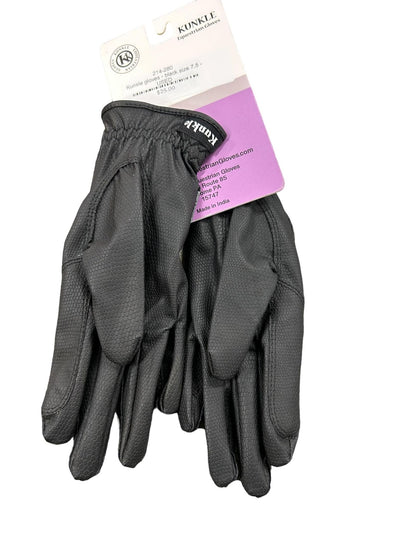 Kunkle Gloves - Black Size 7.5 - USED