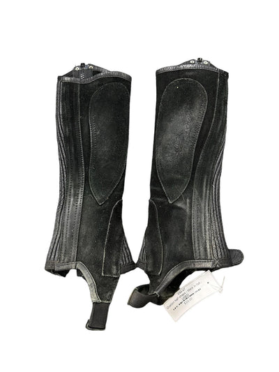 Ovation Half Chaps - Black Kids A-Tall - USED