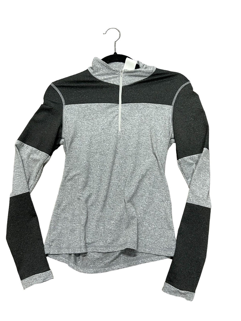 1/4 Zip Baselayer - Grey/Black - L - USED