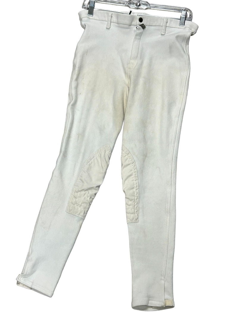 Devon-Aire KP Breeches - White - 34L USED