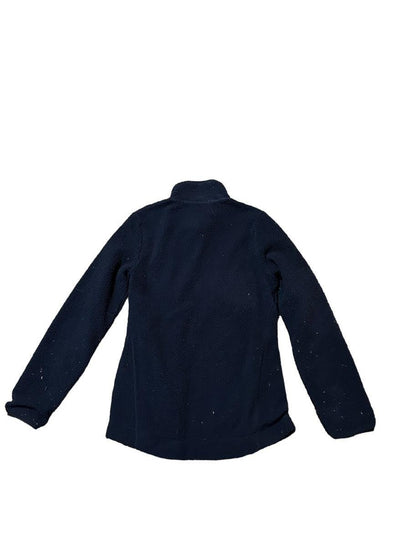 Joules Fuzzy Zip Up - Navy - 4 - USED