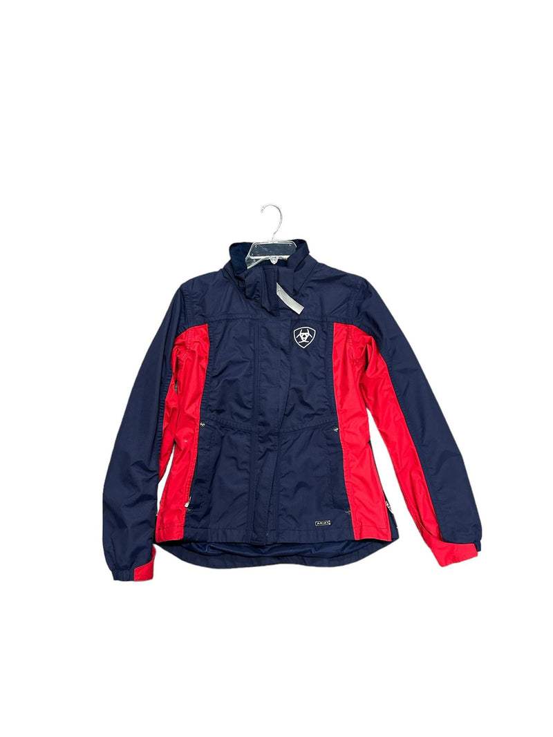 Ariat Softshell Jacket - Navy/Red S - USED