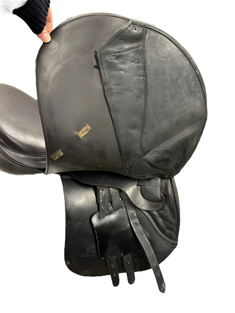 Albion Selecta Dressage Saddle - Black - N-M 18" - USED