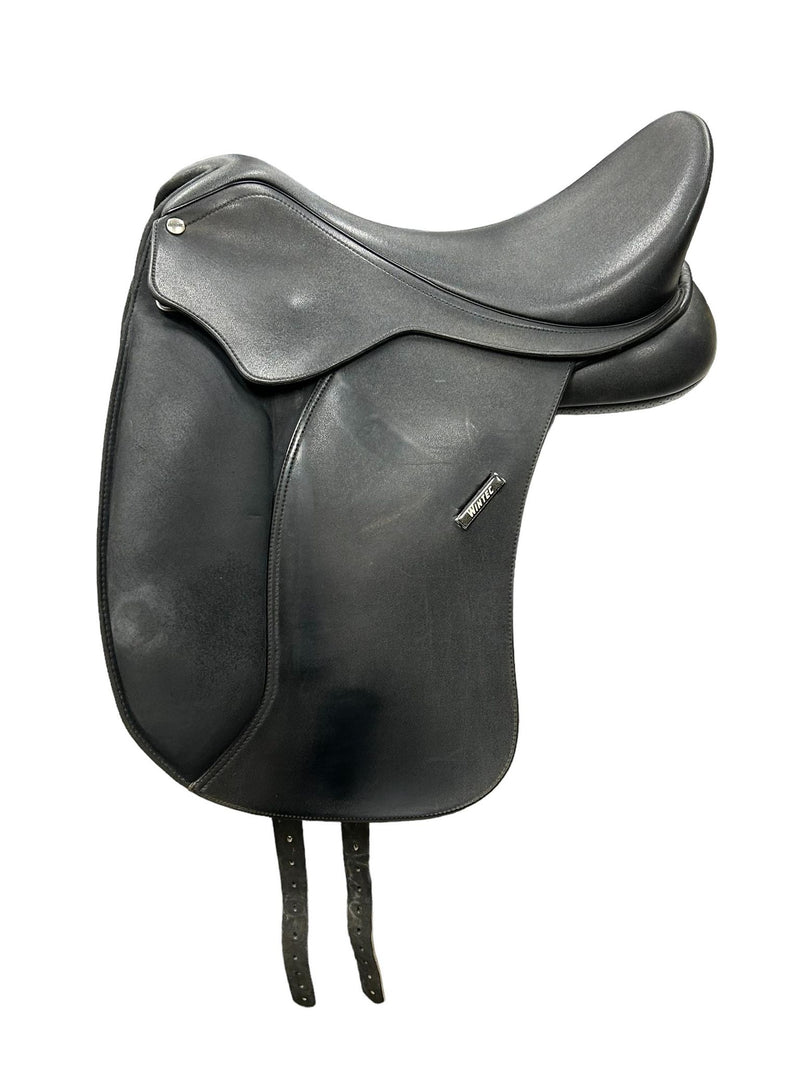 Wintec 500 Saddle - W/ Gullets - Black - 17in seat/Adjustable tree  - USED