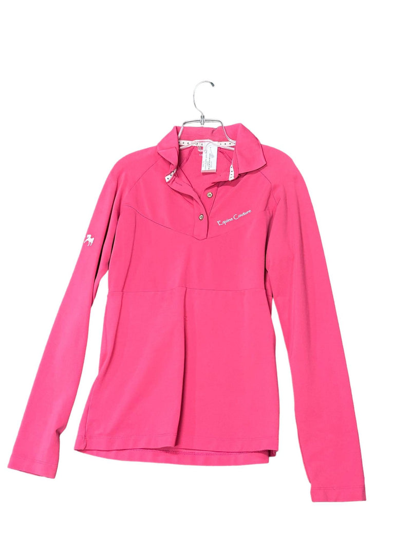 Equine Couture LS Polo - Pink S - USED