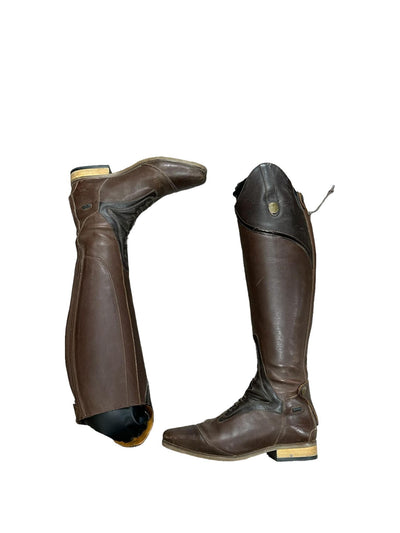 Mountain Horse Sovereign Boots - Brown - 7 Reg Calf/Reg Height - USED