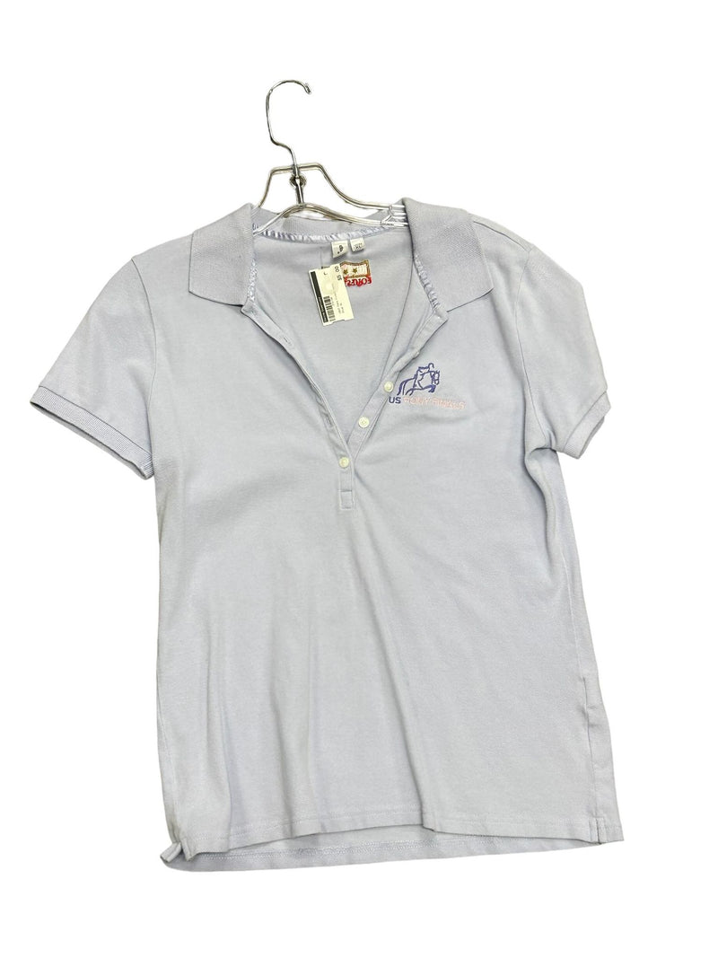 USEF Pony Finals Polo - Blue XL - USED