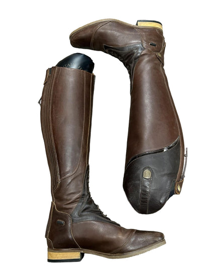 Mountain Horse Sovereign Boots - Brown - 7 Reg Calf/Reg Height - USED