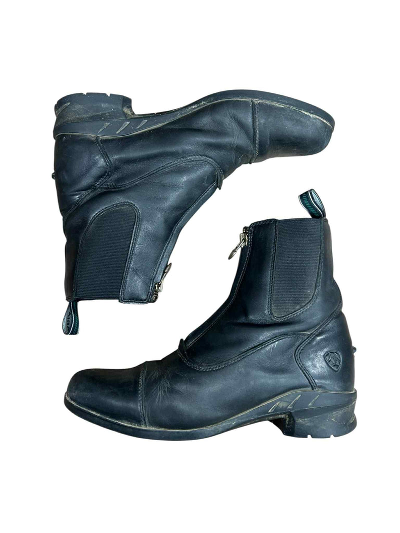 Ariat Paddock Boots - Black - 8B - USED