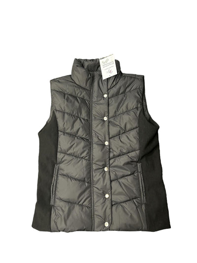 2K Grey Quilted Vest - Black - M - USED