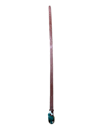 Tory Leather 1" Fancy Stitch Belt