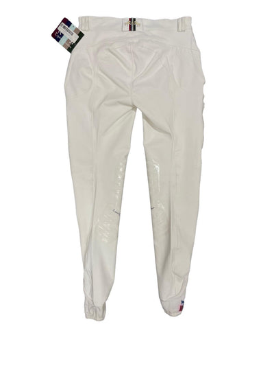 Equine Couture KP Breech - White - 26 - USED