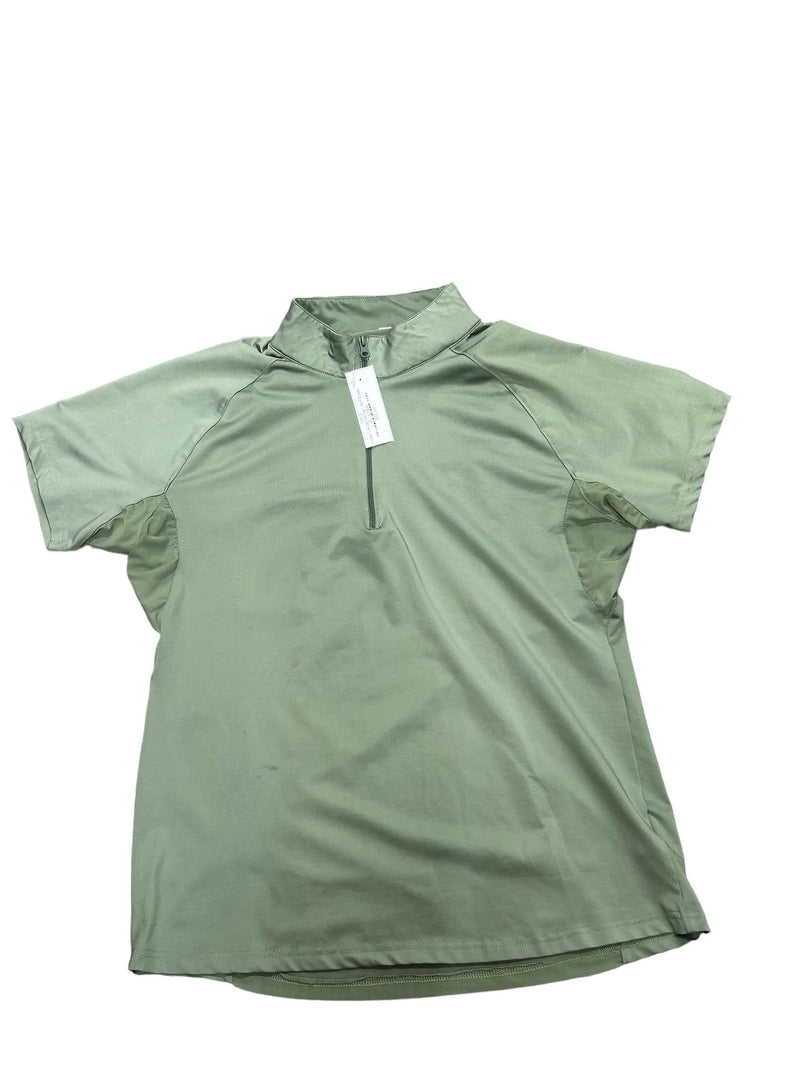 Montar 1/4 Zip SS Top - Soft Green - XL - USED