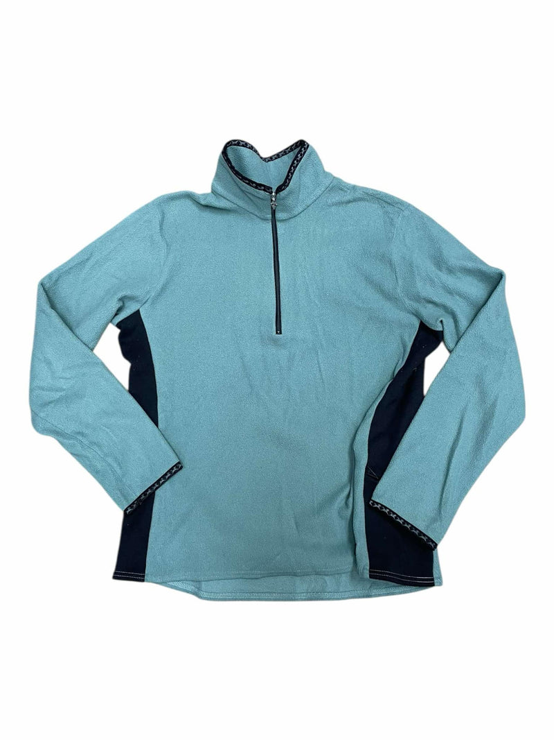 Kerrits Fleece Pullover - Light Blue/Black - XL - USED