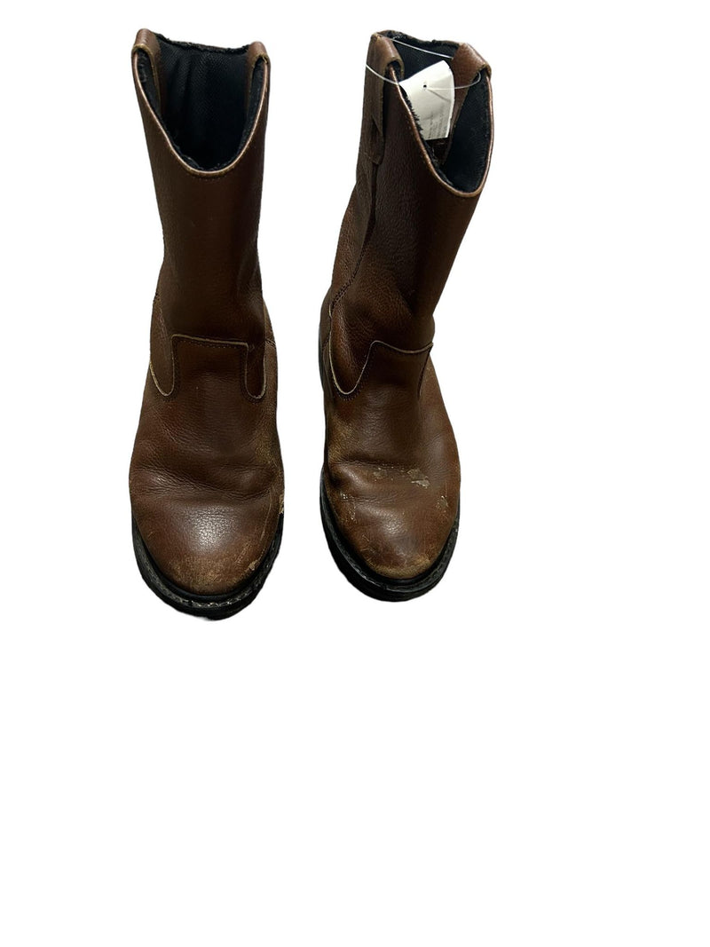 Texas Steer Oil-Resistant Boots - Brown 9 - USED