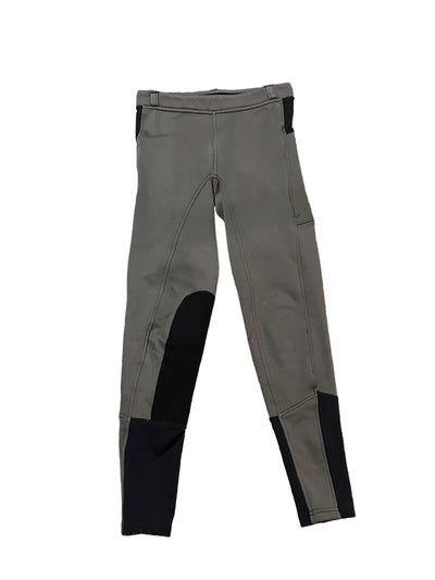 Kerrits KP Winter Tight - Grey/Black Youth XL - USED