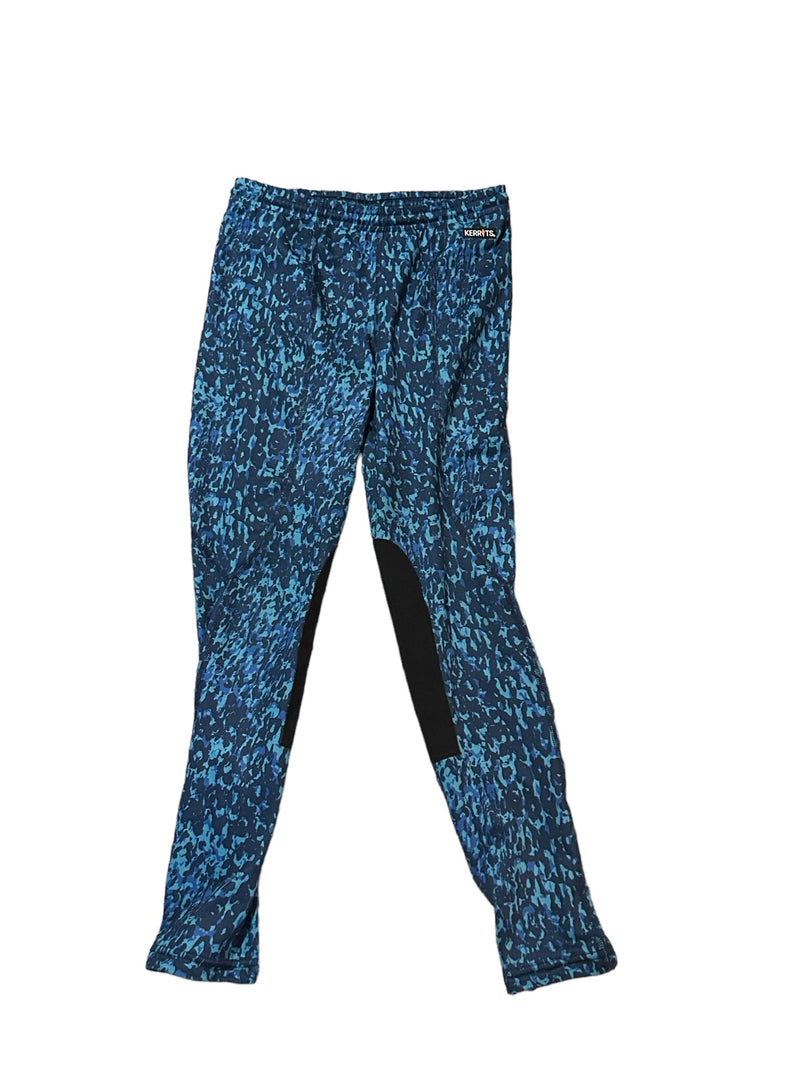 Kerrits KP Tight - Blue Pattern Youth XL- USED