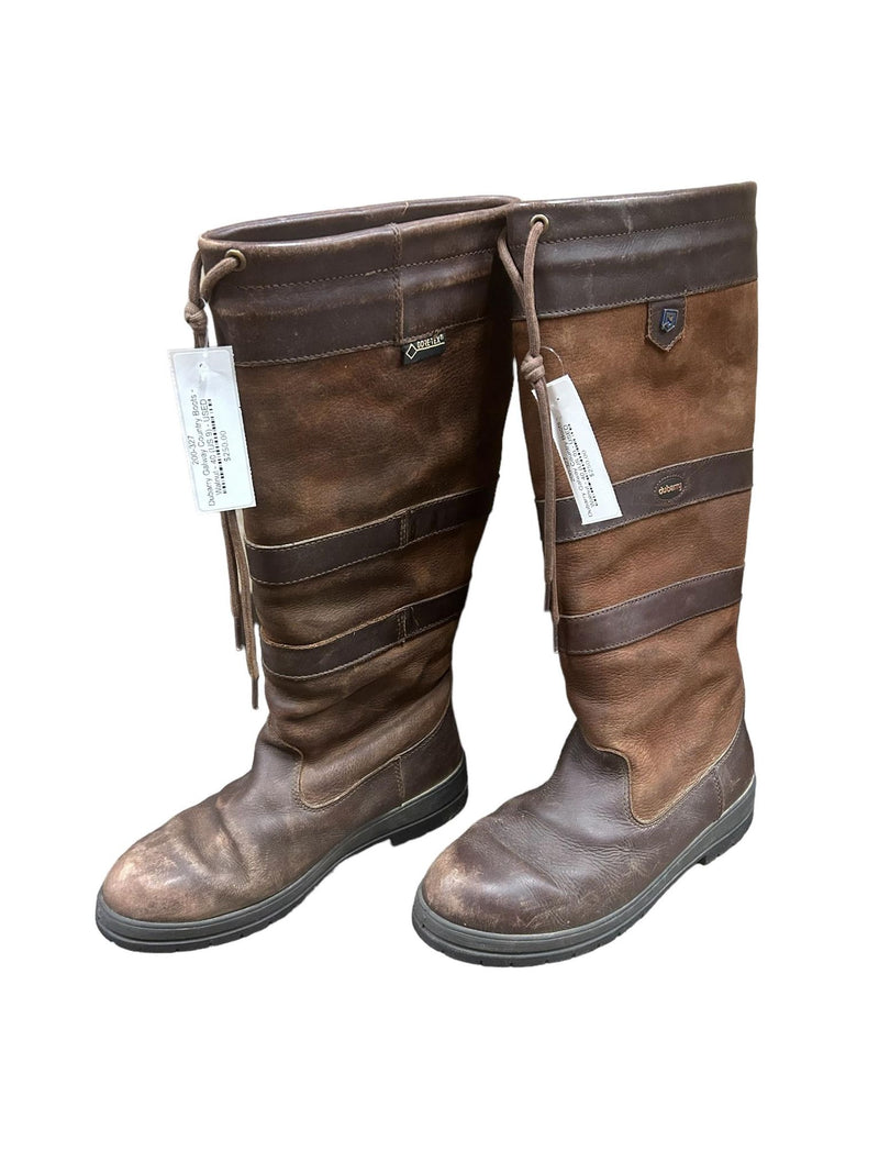 Dubarry Galway Country Boots - Walnut - 40 (US 9) - USED