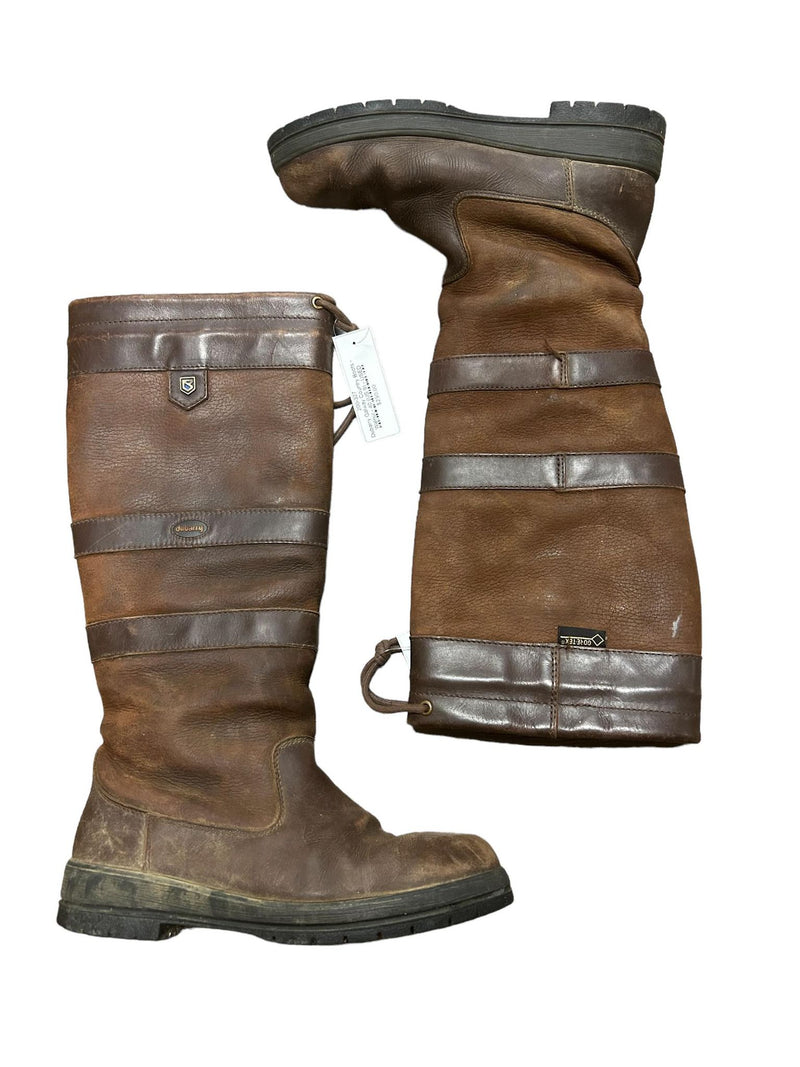 Dubarry Galway Country Boots - Walnut - 40 (US 9) - USED