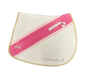 Equine Couture Saddle Pad - White - USED