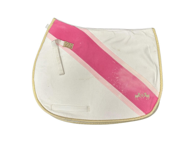 Equine Couture Saddle Pad - White - USED