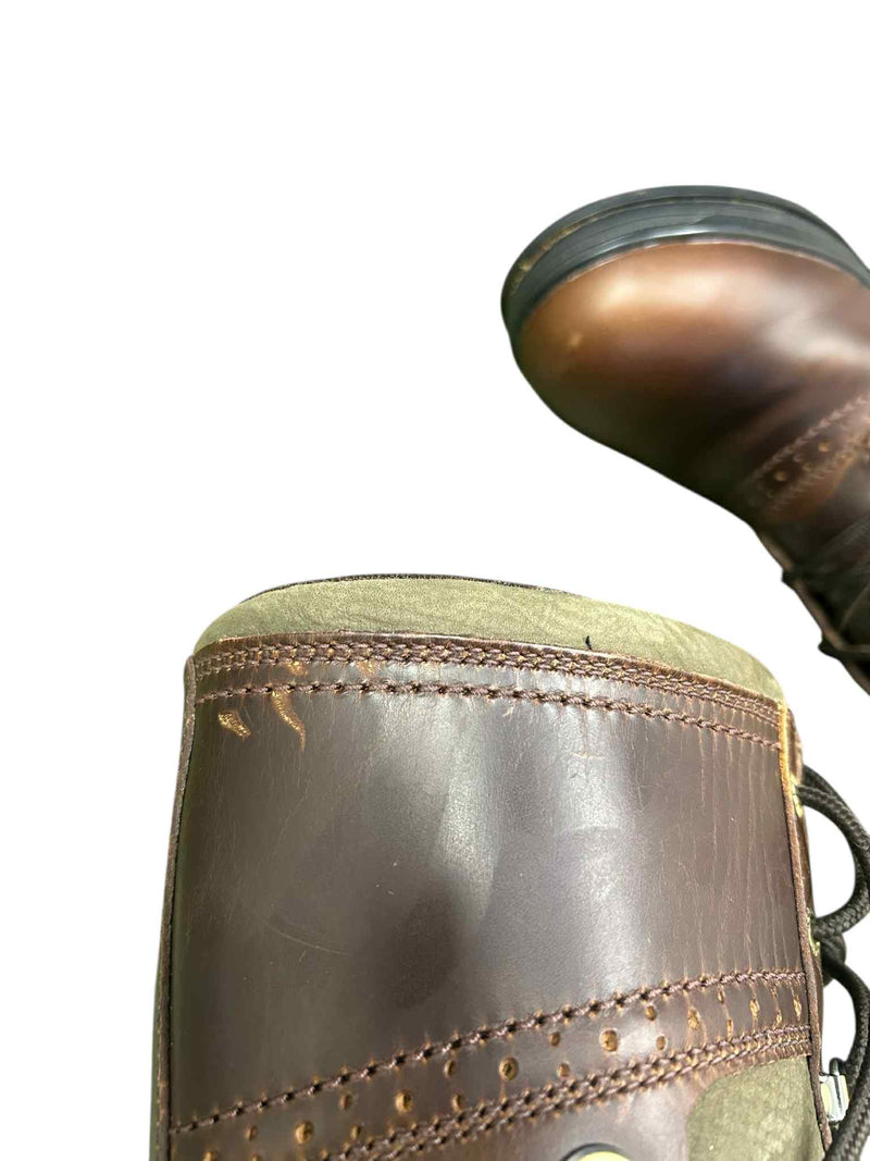 Ariat Wythburn II H2O Winter Boots - Green/Brown - 7.5 - USED