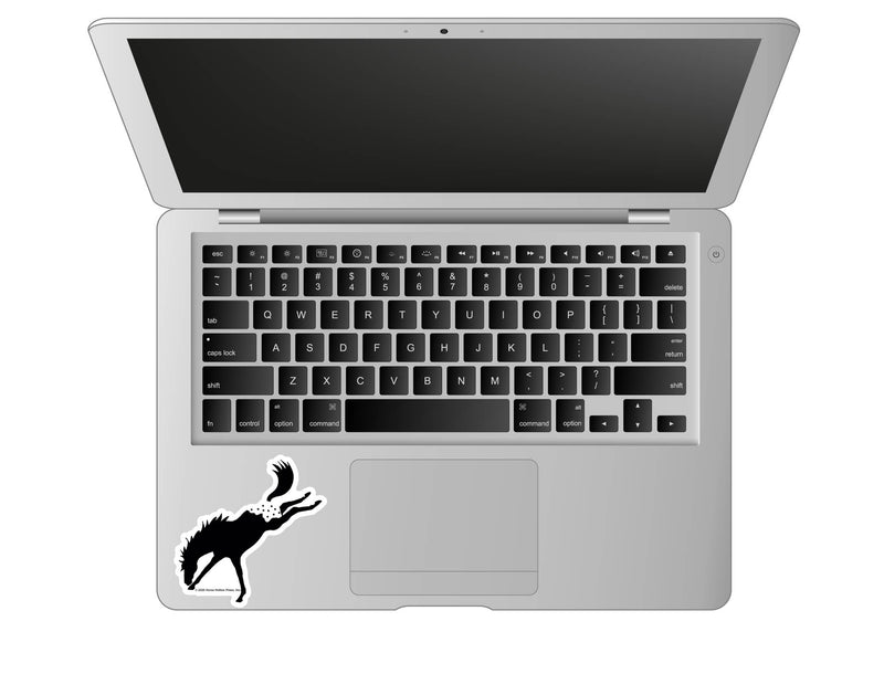 3" Tumbler Horse Sticker / Bucking Appaloosa / WATERPROOF