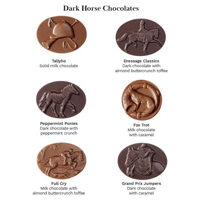 Trophy Gift Box Milk and Dark Chocolate Assortment 32 Pcs