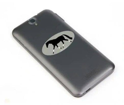 Horse Western Laptop Cell Phone & Helmet Sticker: Live/Slide