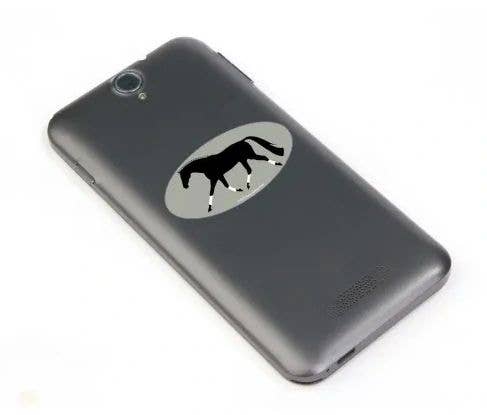 Horse Laptop, Cell Phone & Helmet Sticker / Riding Therapy