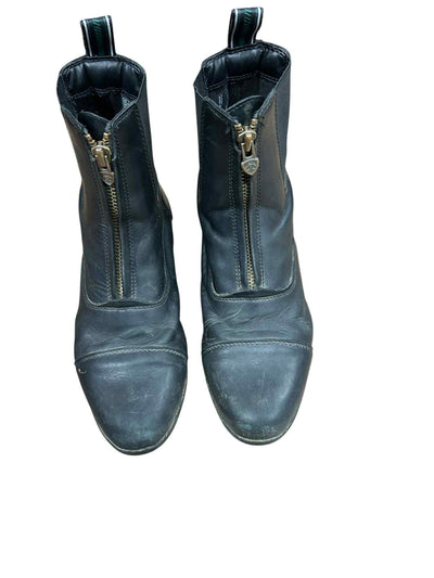 Ariat Paddock Boots - Black - 8B - USED